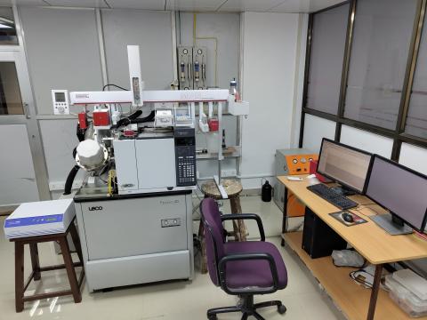 Two-dimensional Gas Chromatography with time of flight mass spectrometer (GC-GC-TOF-MS) system with gerstel auto sampler can facilitate high end separation of volatile organic compounds in highly complex mixtures and environmental samples. The two-dimensional output helps in resolving the peak of target analytes even when matrix interferences are present. The enhanced spectral collection rate of the TOF-MS detector together with the software capabilities can help in de-convolution of co-eluting compounds.