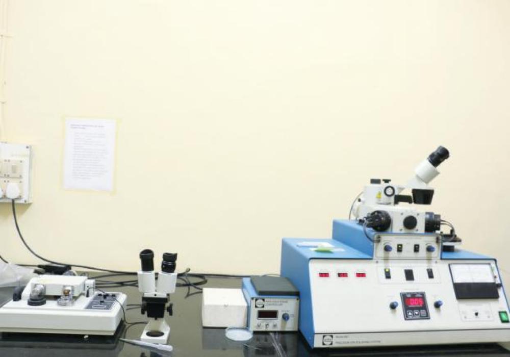 Transmission electron microscopy- sample preparation facility - I